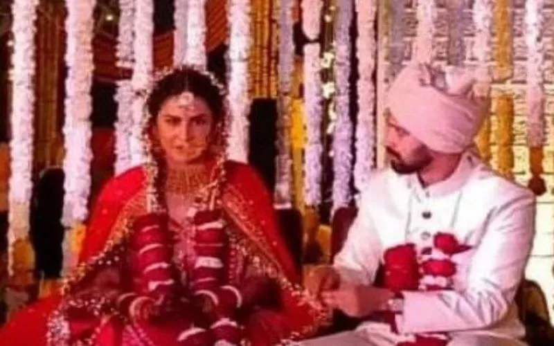 vikrant massey sheetal thakur wedding pics