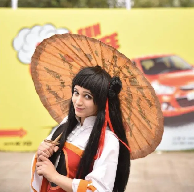 Aorin Shariyari, a gamer and cosplayer from Delhi. // Pic credits: Manish Lenswork