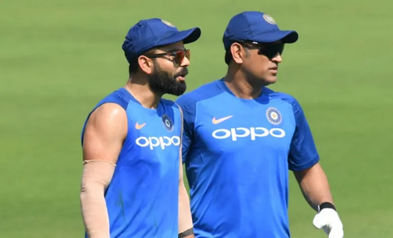 Virat Kohli and MS Dhoni