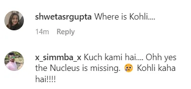 Fans react for new video without Virat Kohli