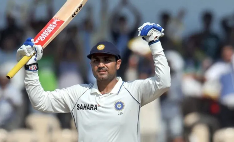 Virender Sehwag Records of Two 300s and a five-for