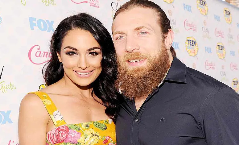 Daniel Bryan and Brie Bella (Source - Twitter)