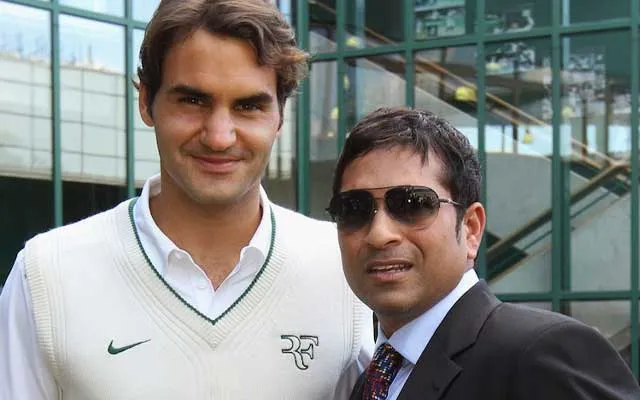 Sachin Tendulkar and Roger Federer