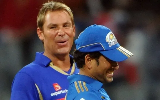 Sachin Tendulkar and Shane Warne