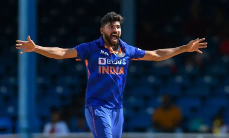 Mohammed Siraj (Image Source: Twitter) ODI cricket records of Team India players for asia cup 2023 in Hindi