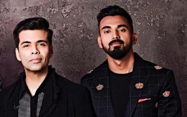 KL Rahul and Karan Johar