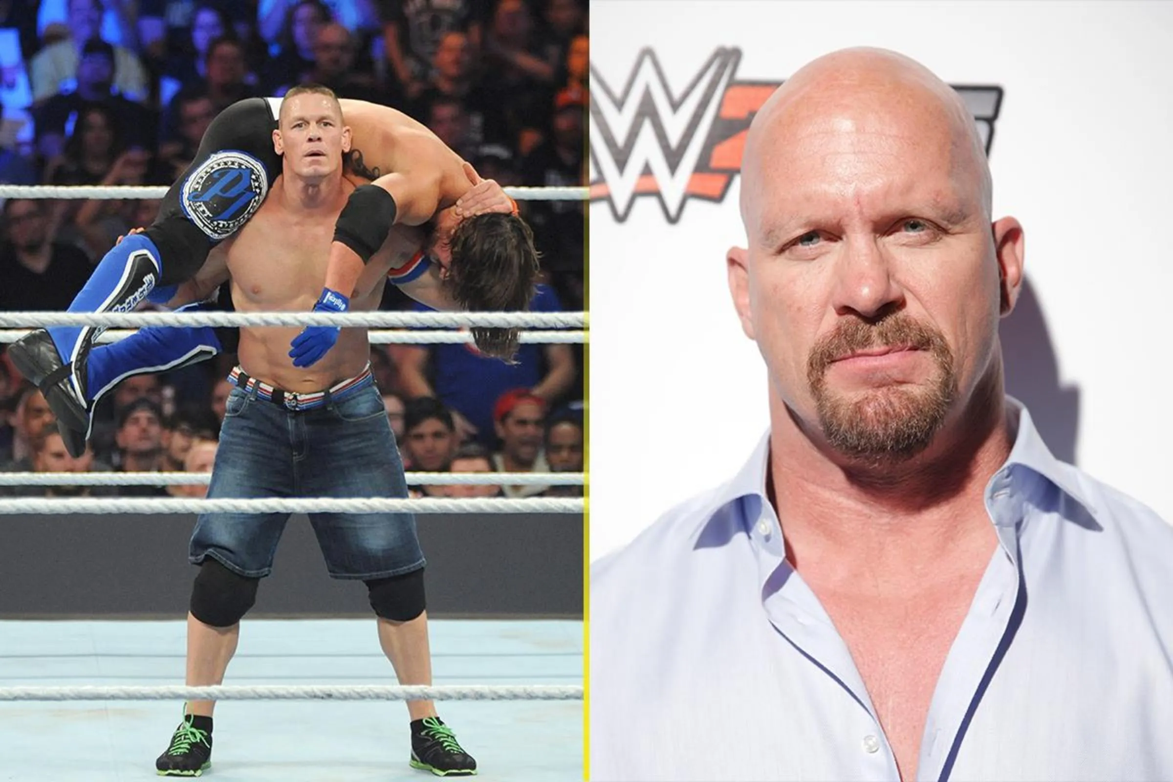 Stone Cold vs John Cena WWE WrestleMania 39