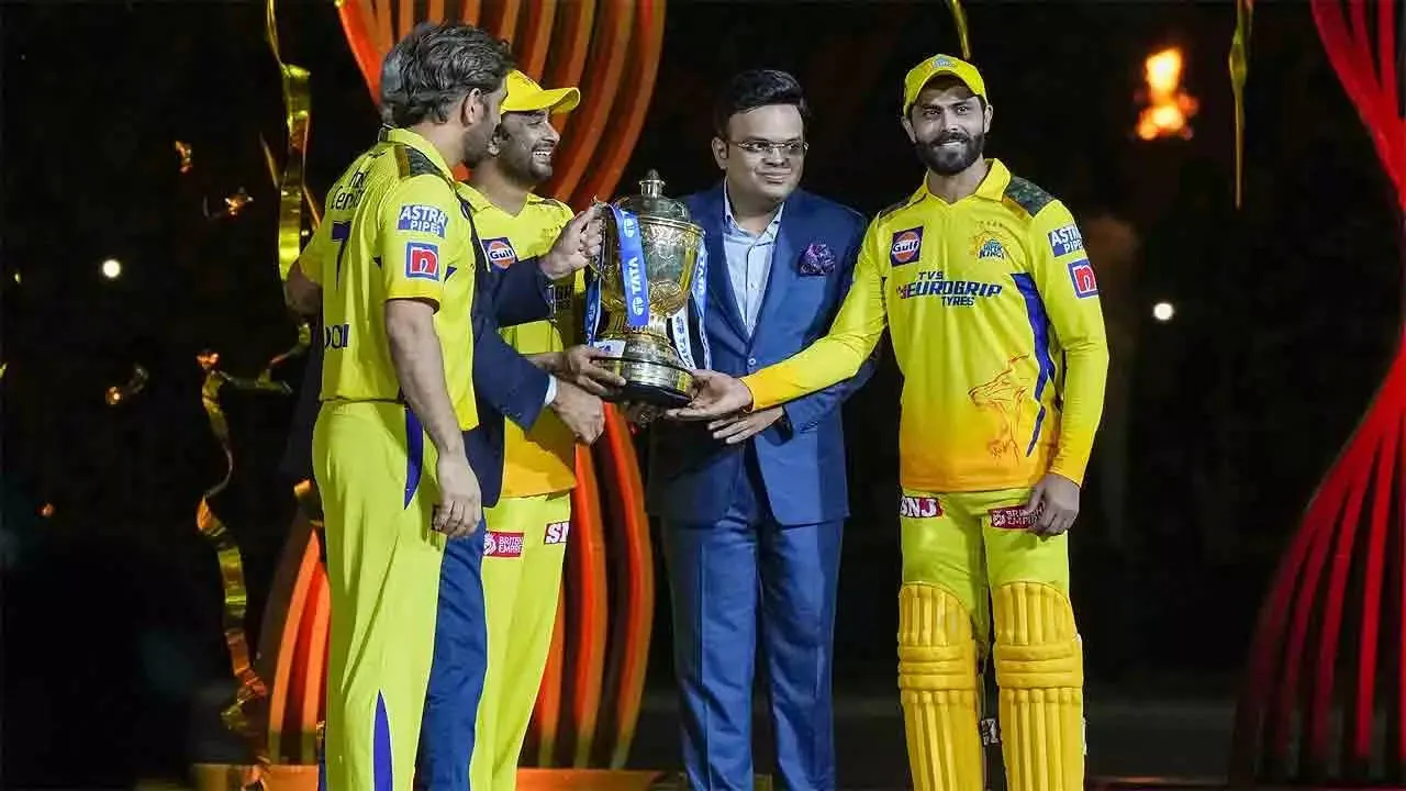 IPL Winner 2023: Dhoni's CSK win 5th IPL title as Jadeja seals last-over  chase in rain-marred final | Cricket News - Times of India