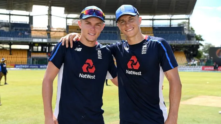 Sam and Tom Curran become first brothers to play together for England in 19 years