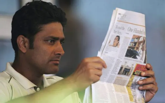 Anil Kumble.