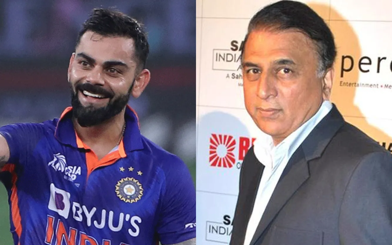 Virat Kohli Sunil Gavaskar