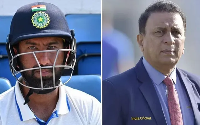 Cheteshwar Pujara & Sunil Gavaskar