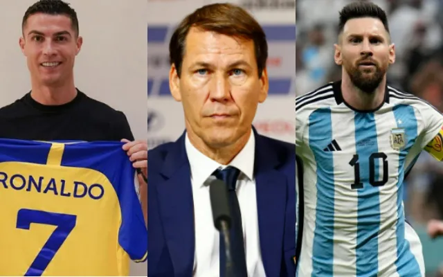 Ronaldo, Rudi Garcia and Messi