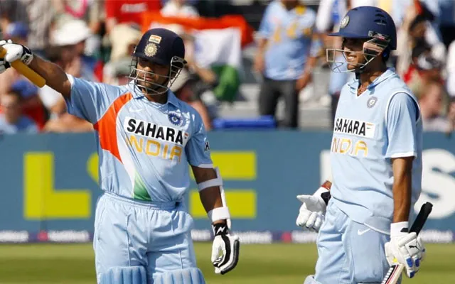 Sourav Ganguly, Sachin Tendulkar