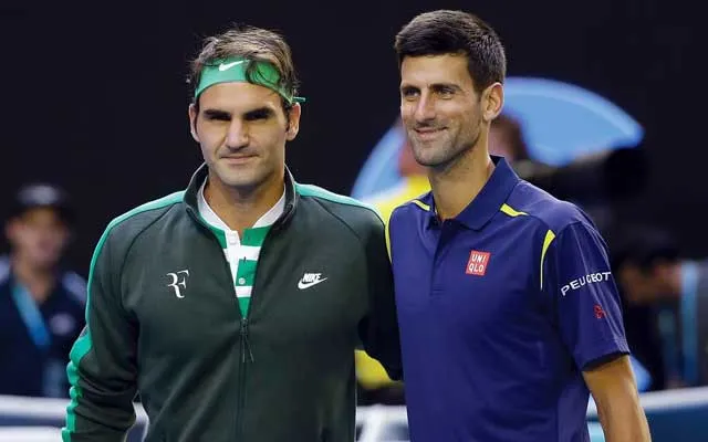 Roger Federer & Novak Djokovic
