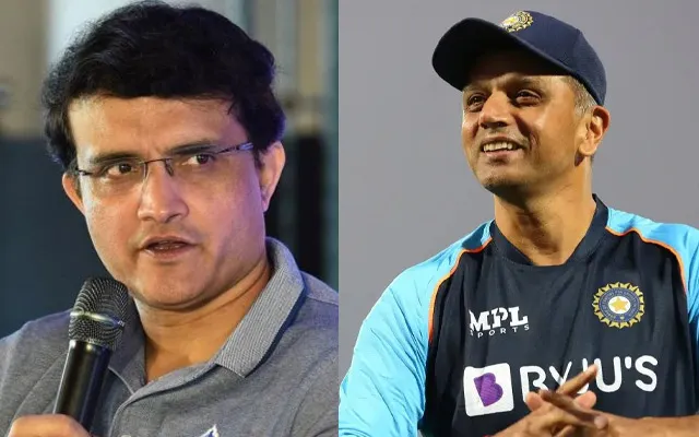 Sourav Ganguly & Rahul Dravid