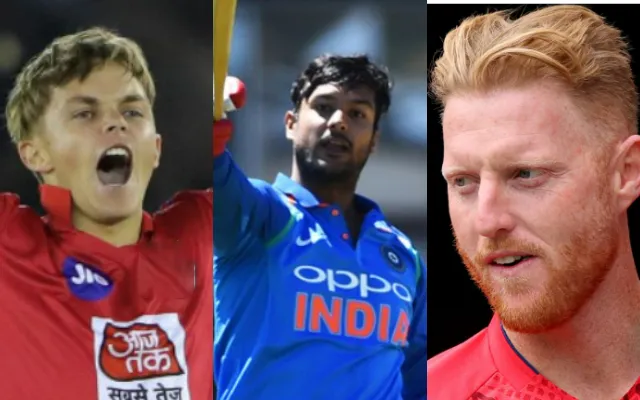 Mayank Agarwal, Sam Curran and Ben Stokes