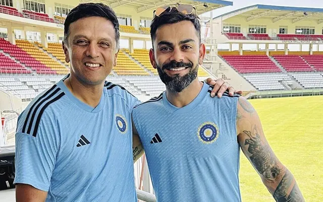 Rahul Dravid & Virat Kohli