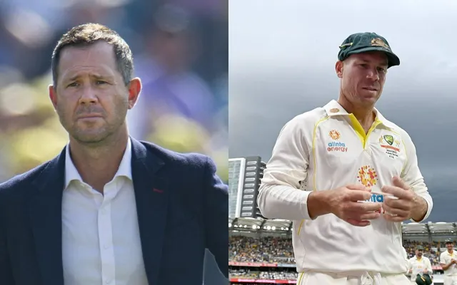 Ricky Ponting (left) & David Warner (right)