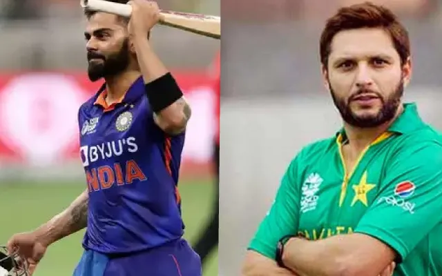 Virat Kohli, Shahid Afridi