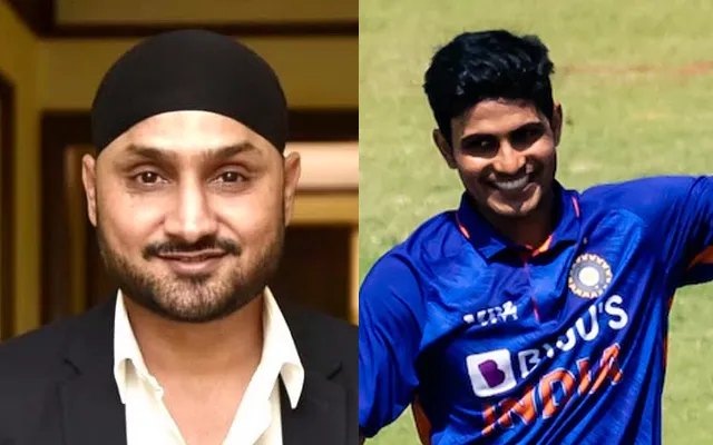 Harbhajan Singh and Shubman Gill