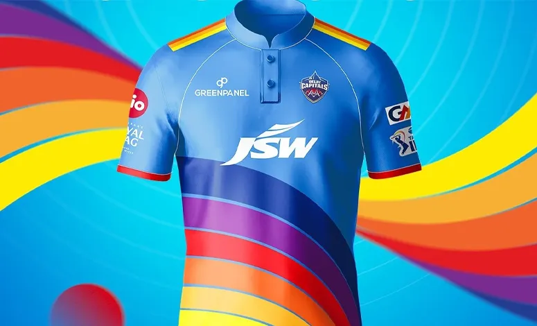 Delhi Capitals's special jersey