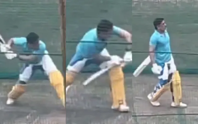 Watch: MS Dhoni hits nets ahead of Indian T20 League 2023, video breaks internet