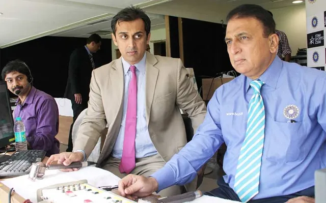 Sunil and Rohan Gavaskar