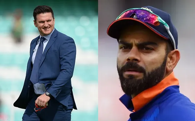 Graeme Smith and Virat Kohli