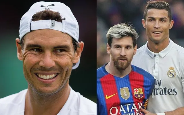 Rafael Nadal, Lionel Messi & Cristiano Ronaldo