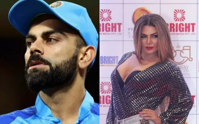 Rakhi Sawant and Virat Kohli