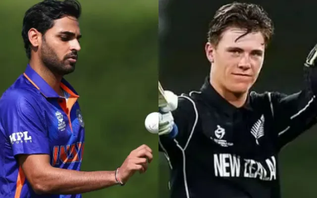 Bhuvneshwar Kumar vs Finn Allen