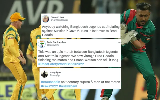 Australia Legends, Bangladesh Legends