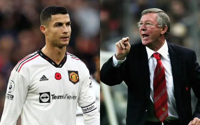 Cristiano Ronaldo and Sir Alex Ferguson