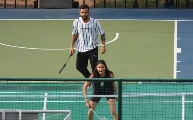 Virat Kohli and Anushka Sharma