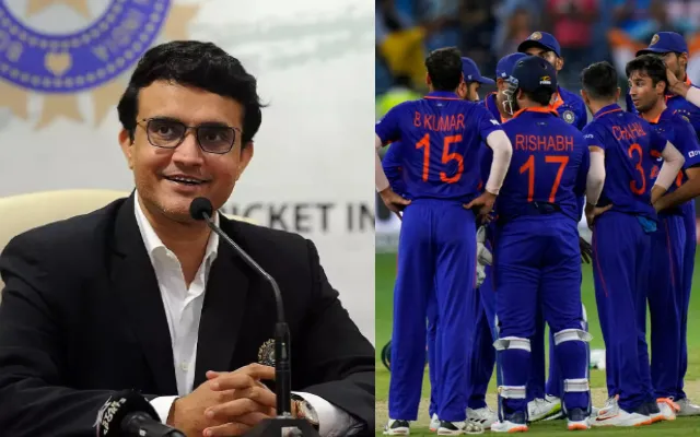 Sourav Ganguly, team India