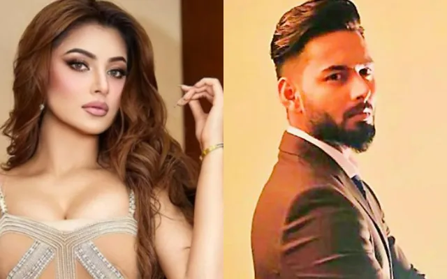 Rishabh Pant and Urvashi Rautella