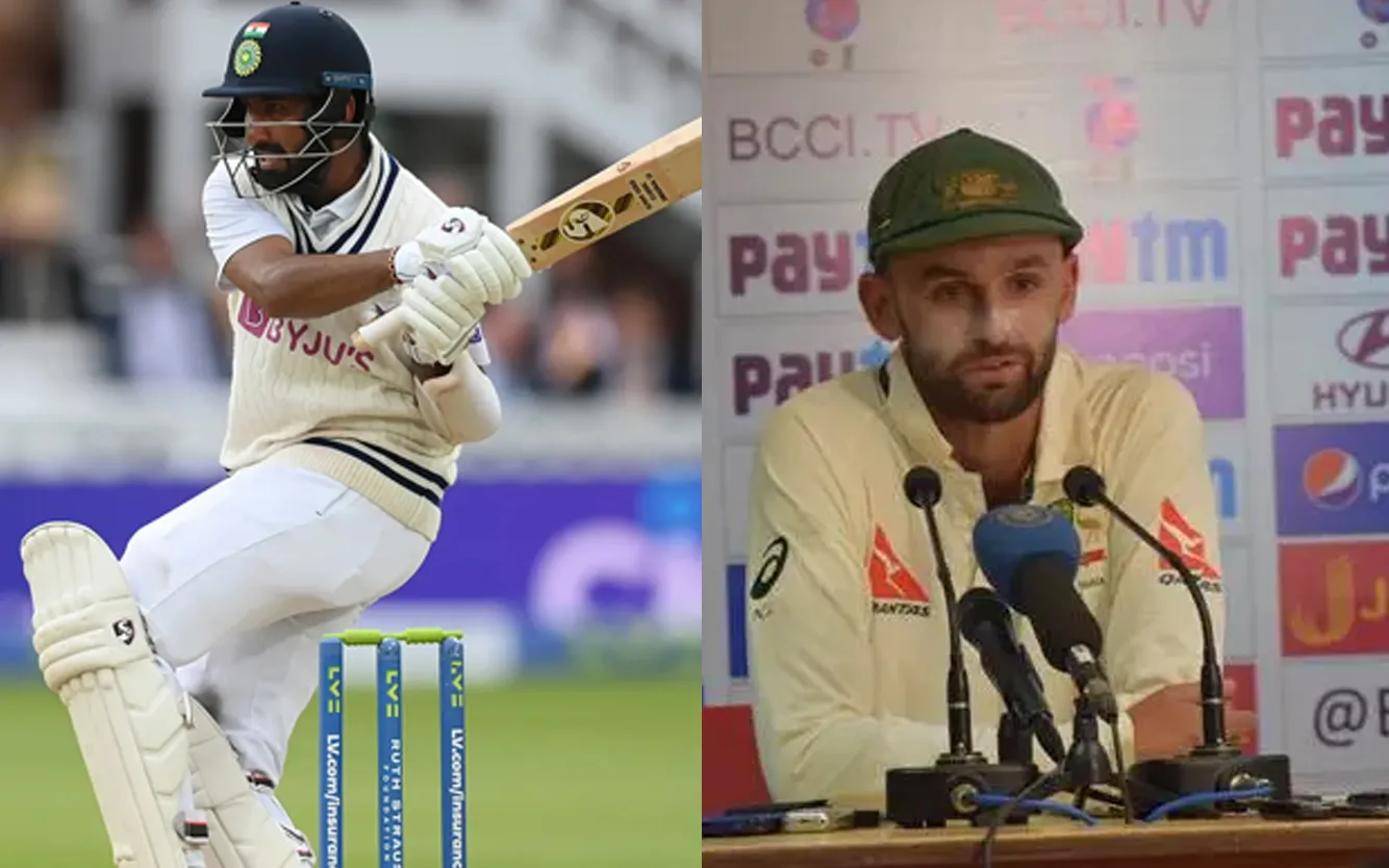 Cheteshwar Pujara-Nathan Lyon