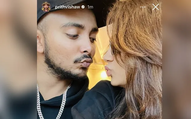 Prithvi Shaw clarified V-Day story