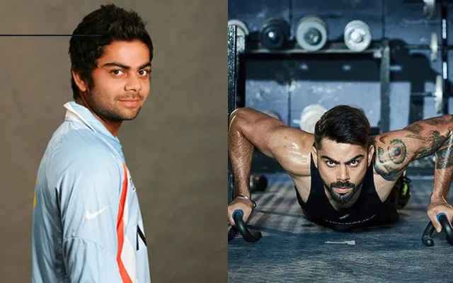 Cricketers amazing body transformation 