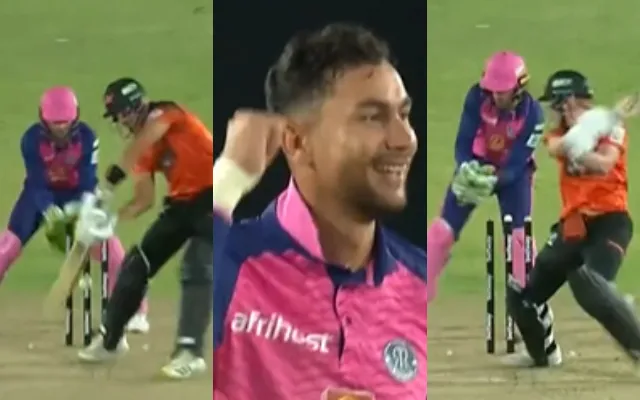 SA20, Match 14, SEC vs PR, Watch: Bjorn Fortuin rattles Sunrisers Eastern Cape middle order picking up 3 wickets in five balls in SA20