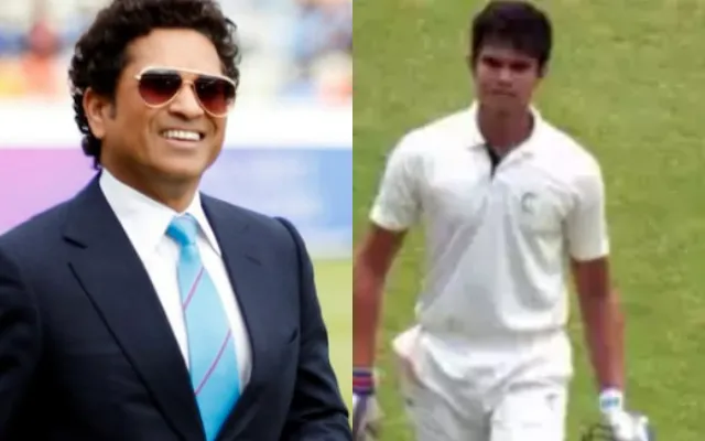 Sachin and Arjun Tendulkar