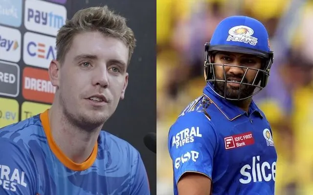 Cameron Green & Rohit Sharma