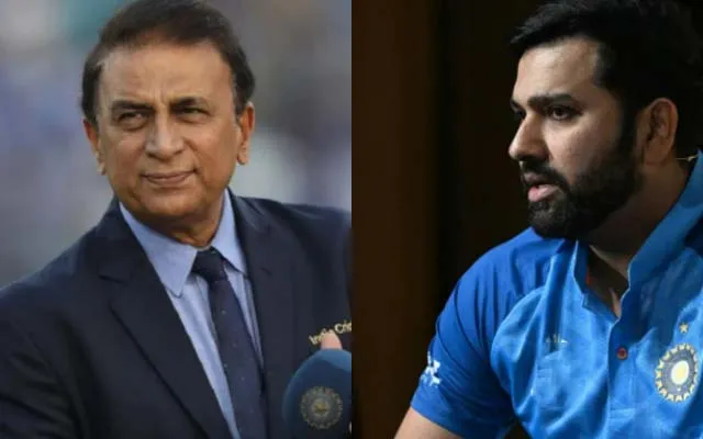 Rohit Sharma and Sunil Gavaskar