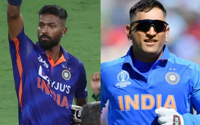 Hardik Pandya-MS Dhoni