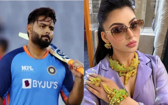 Rishabh Pant and Urvashi Rautela