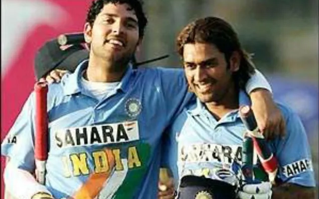 Yuvraj Singh and MS Dhoni