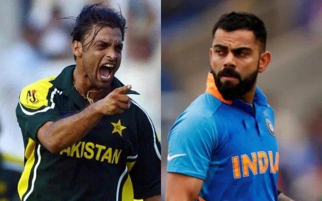 Shoaib Akhtar, Virat Kohli 