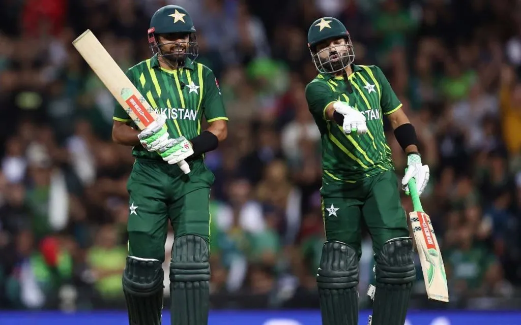 Babar Azam and Mohammad Rizwan