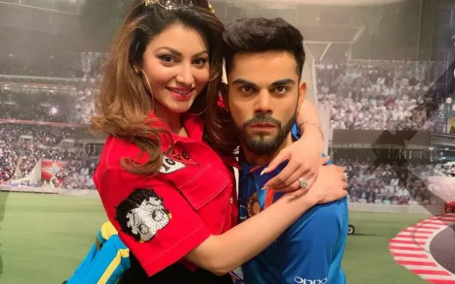 Urvashi Rautela and Virat Kohli